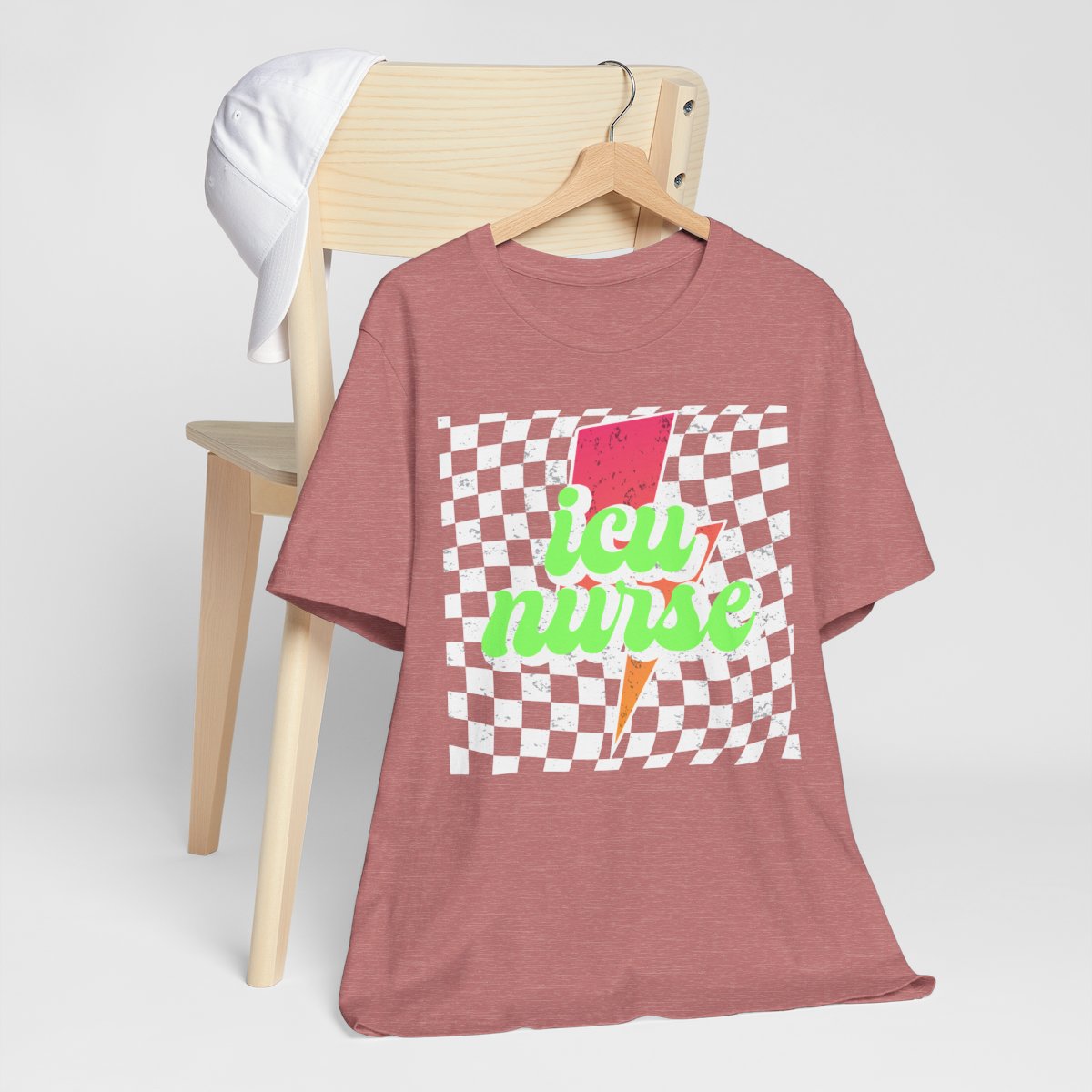 ICU Nurse Retro Flash T-shirt - Intensive Care Unit Tee