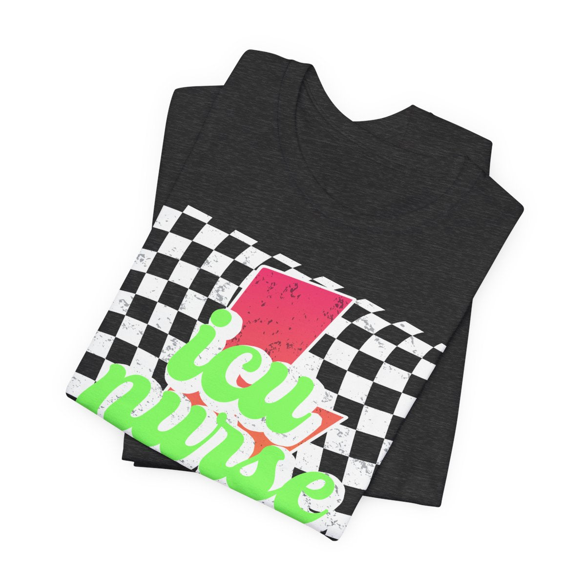 ICU Nurse Retro Flash T-shirt - Intensive Care Unit Tee