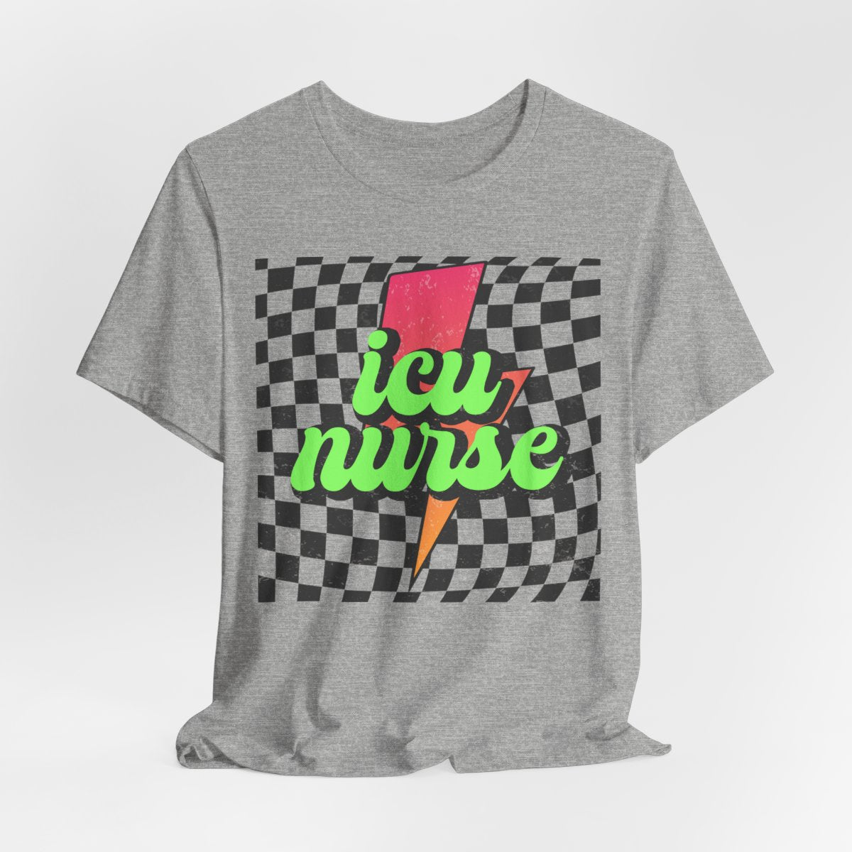 ICU Nurse Retro Flash T-shirt - Intensive Care Unit Tee