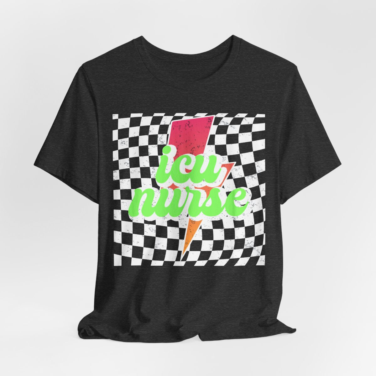 ICU Nurse Retro Flash T-shirt - Intensive Care Unit Tee