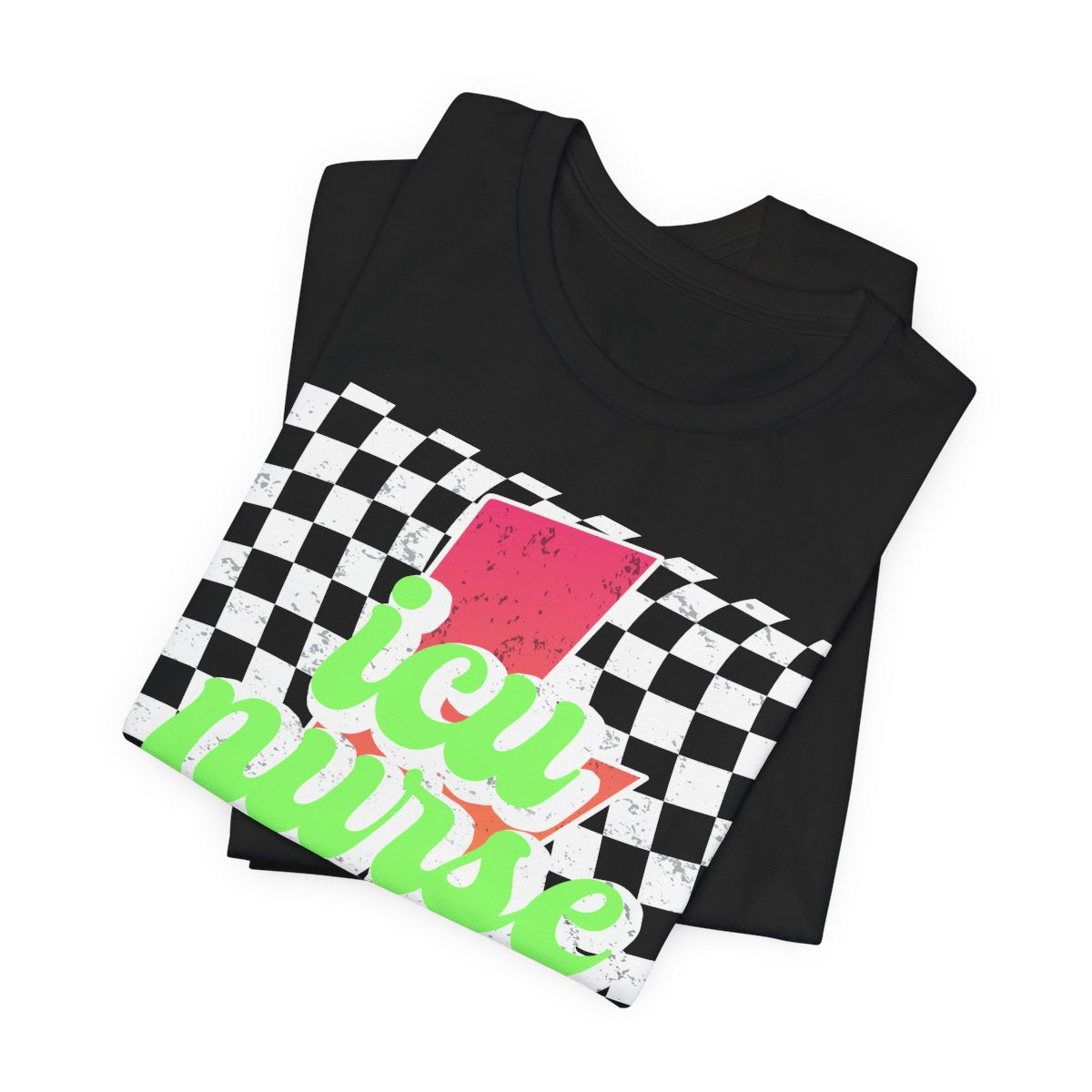 ICU Nurse Retro Flash T-shirt - Intensive Care Unit Tee