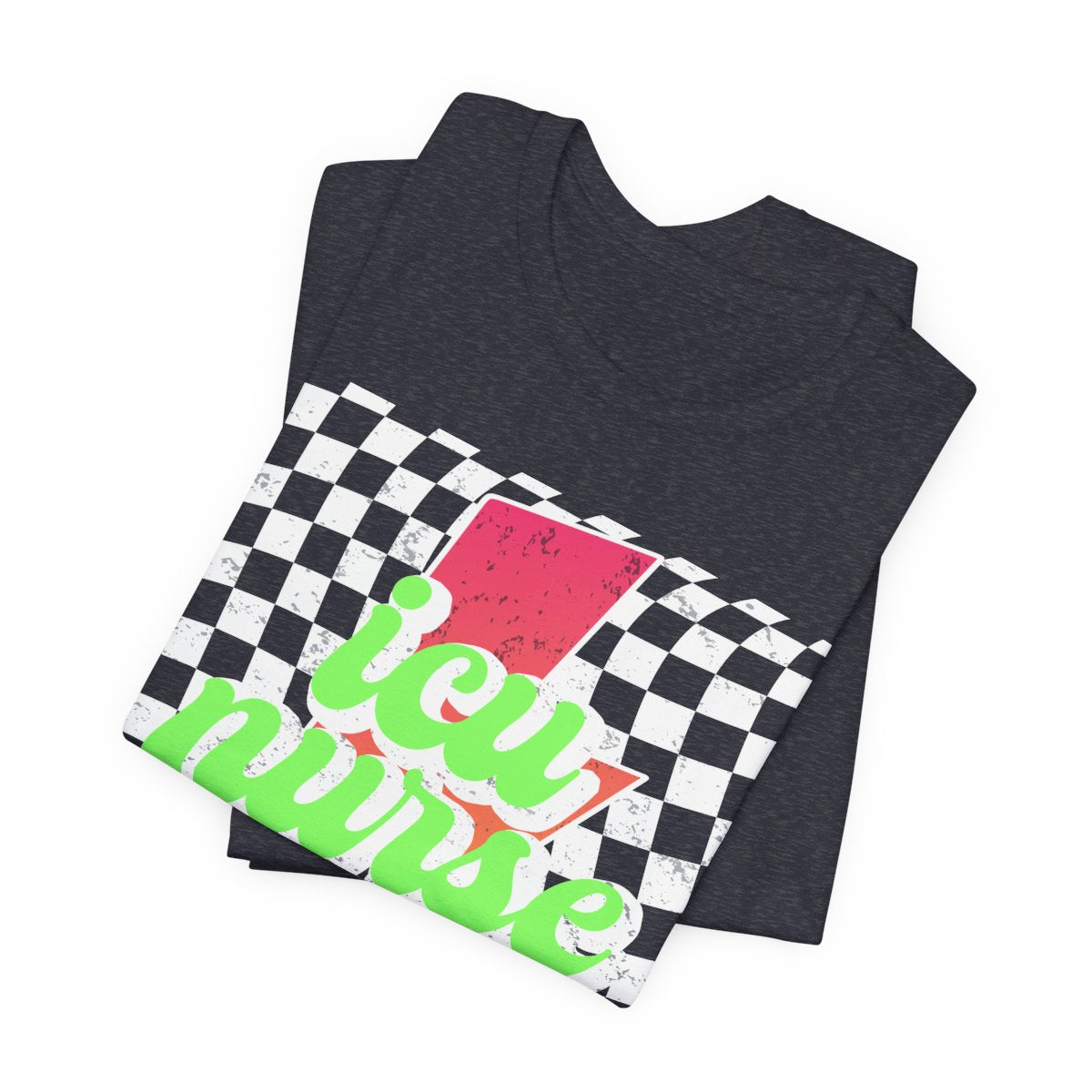 ICU Nurse Retro Flash T-shirt - Intensive Care Unit Tee