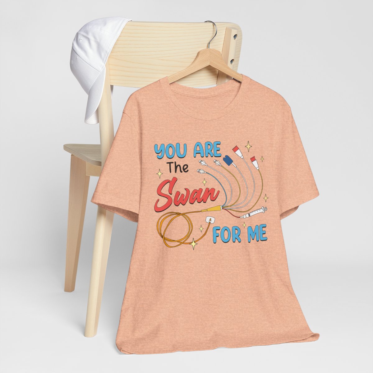Funny Intensive Care Unit Nurse Tee - You are the Swan for me Shirt