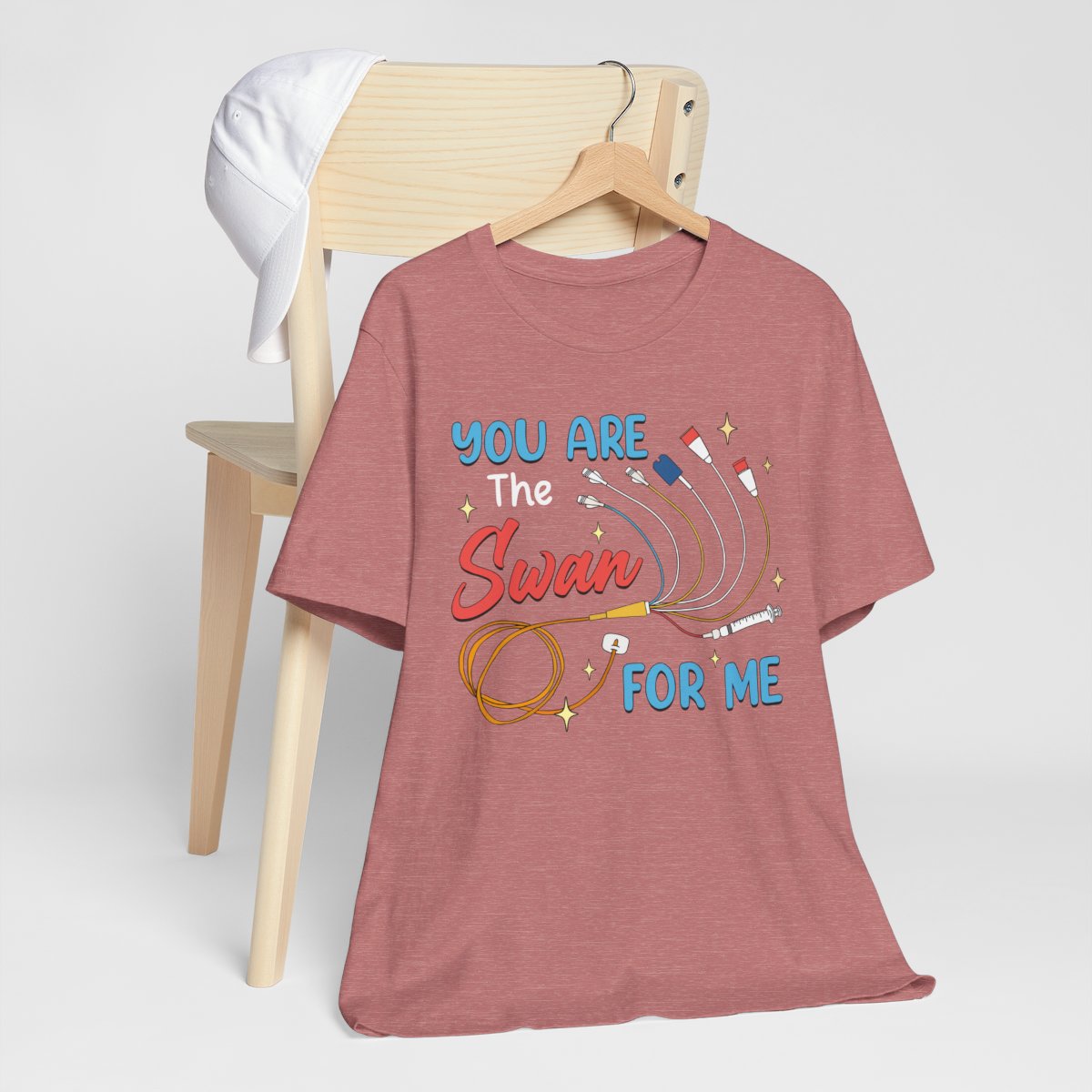 Funny Intensive Care Unit Nurse Tee - You are the Swan for me Shirt