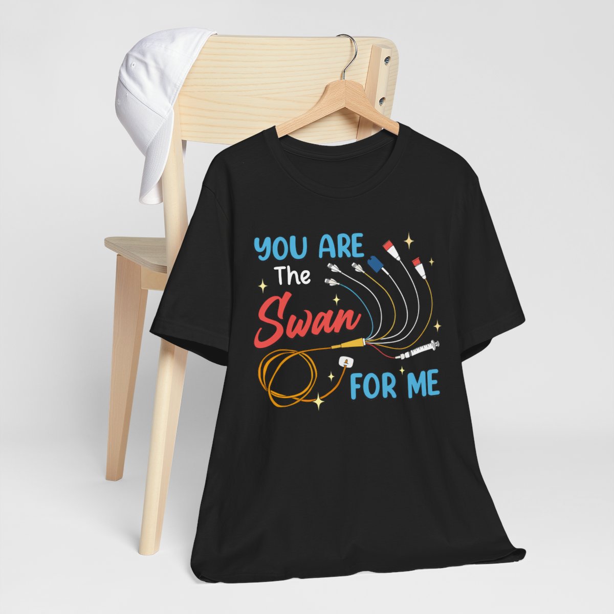 Funny Intensive Care Unit Nurse Tee - You are the Swan for me Shirt