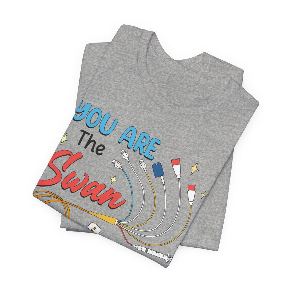 Funny Intensive Care Unit Nurse Tee - You are the Swan for me Shirt