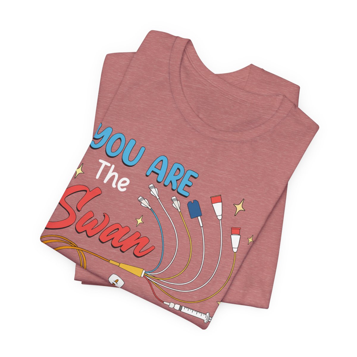 Funny Intensive Care Unit Nurse Tee - You are the Swan for me Shirt