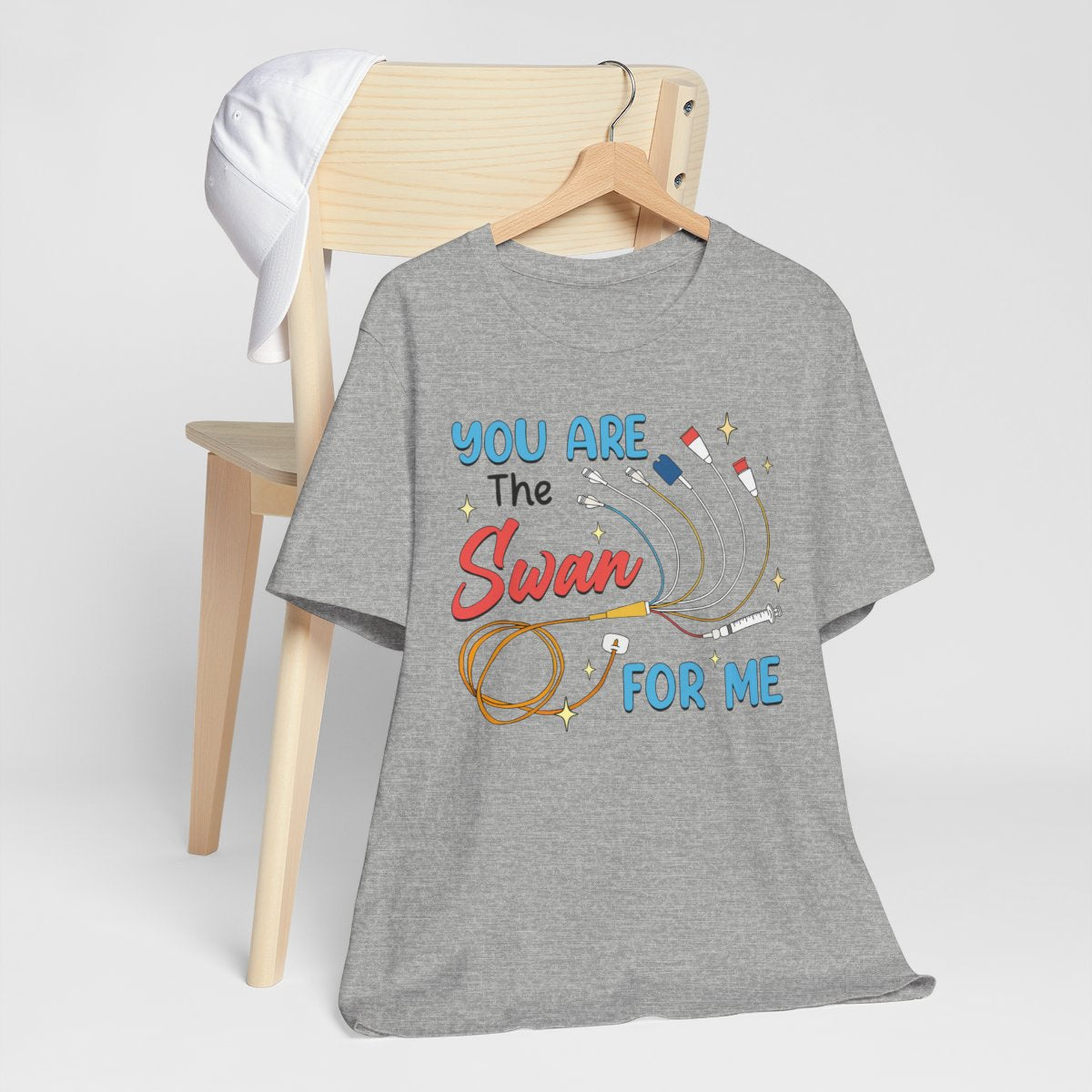 Funny Intensive Care Unit Nurse Tee - You are the Swan for me Shirt