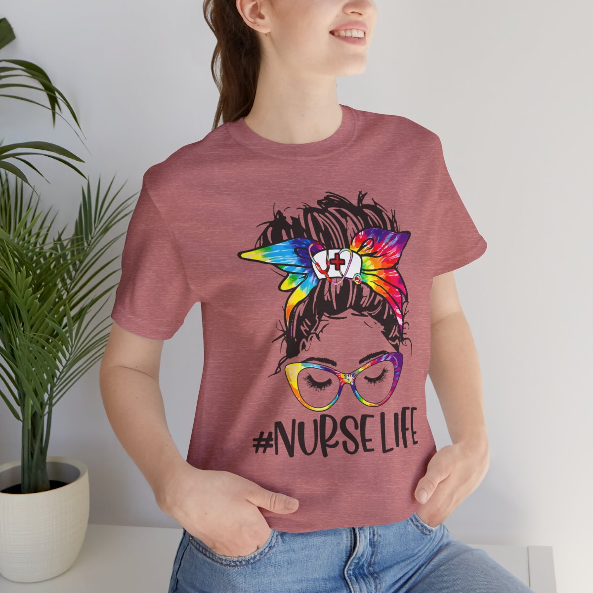 Nurse Life Shirt - Tie Dye Tee