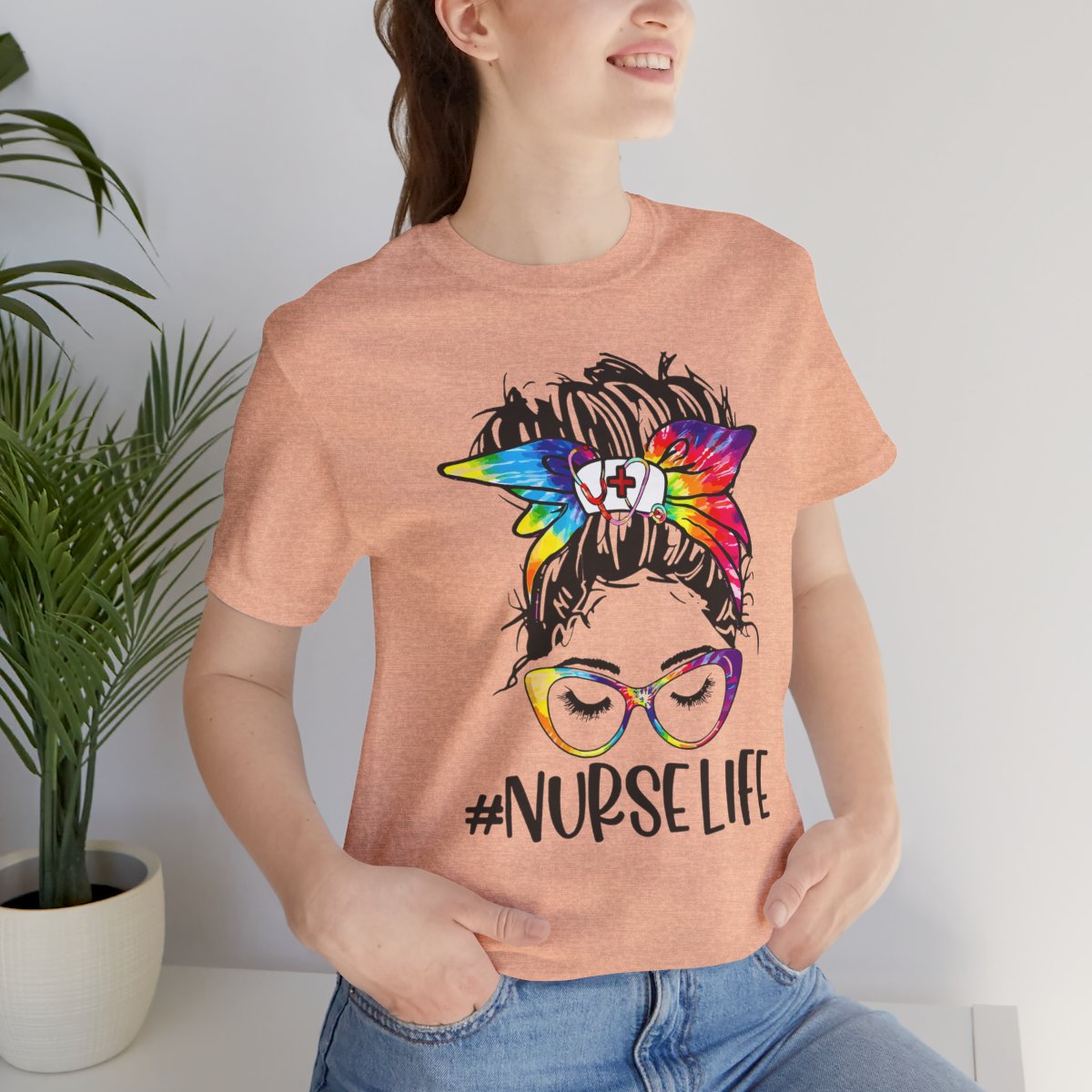 Nurse Life Shirt - Tie Dye Tee