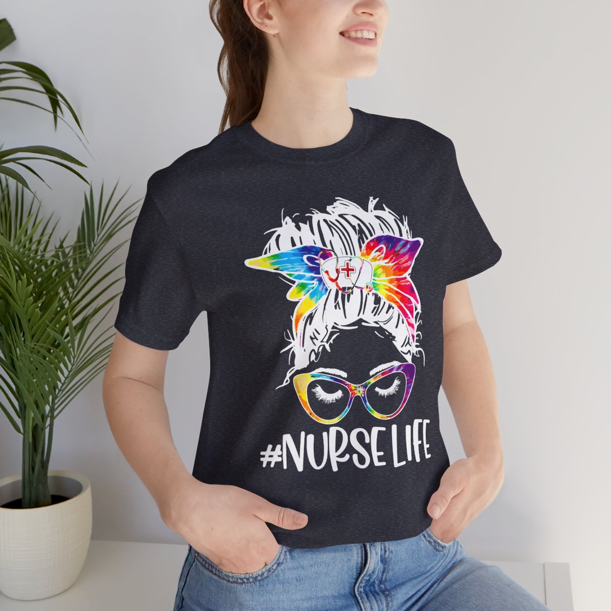 Nurse Life Shirt - Tie Dye Tee