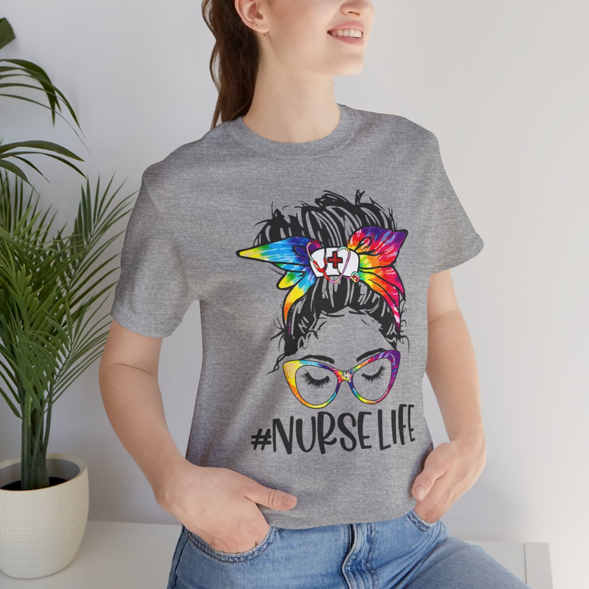Nurse Life Shirt - Tie Dye Tee