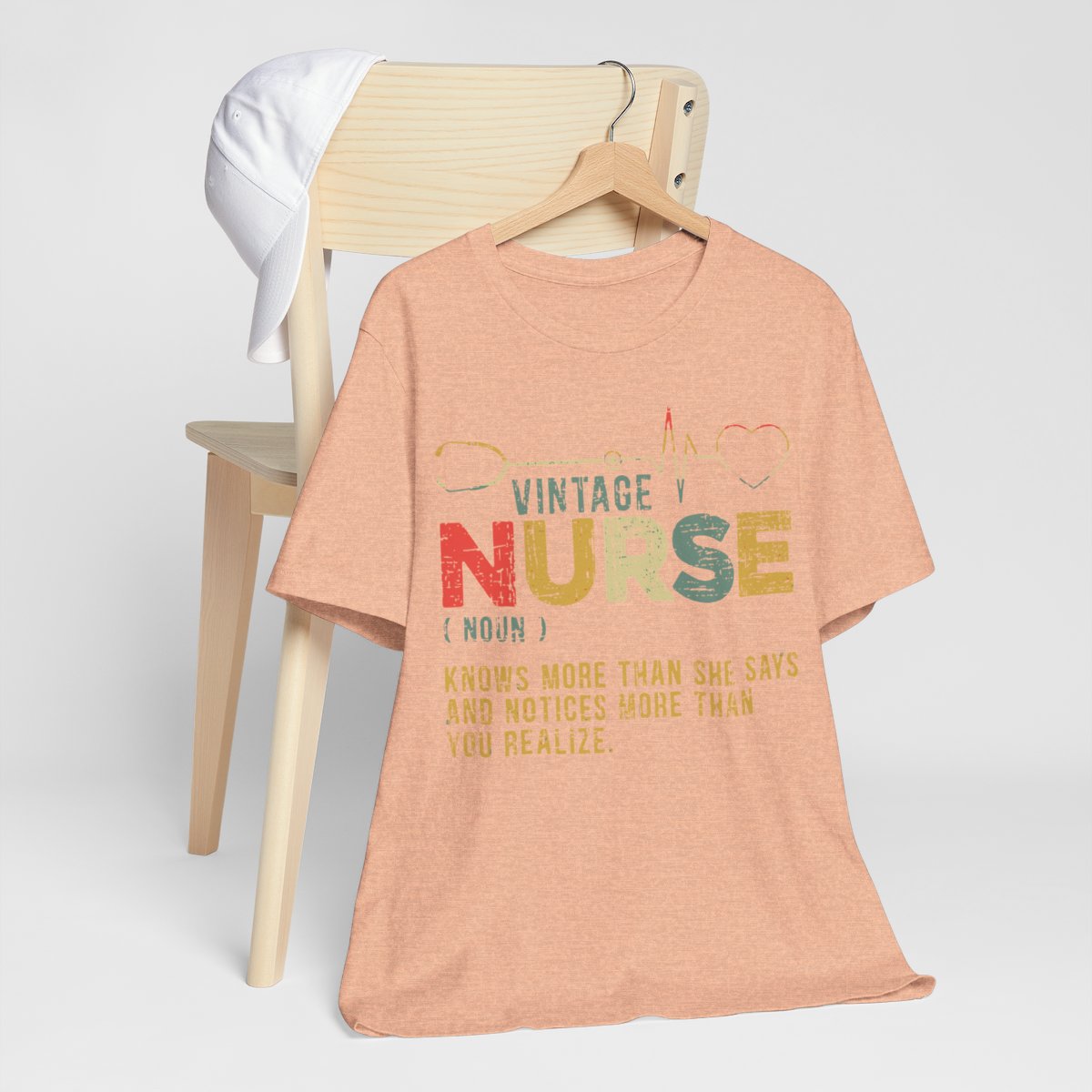 Vintage Nurse Funny Noun T-shirt