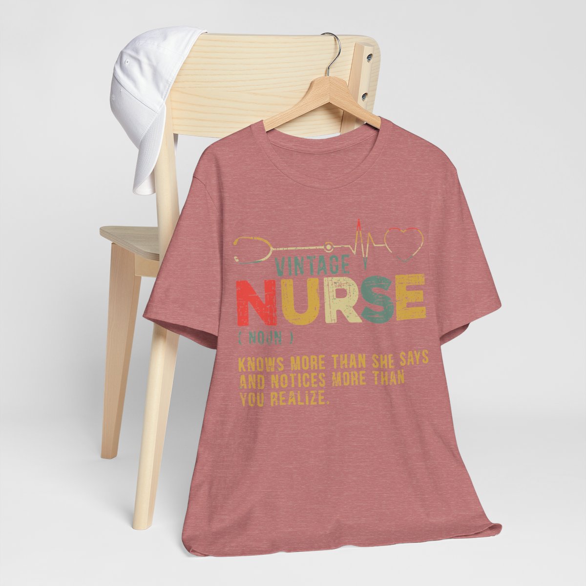 Vintage Nurse Funny Noun T-shirt