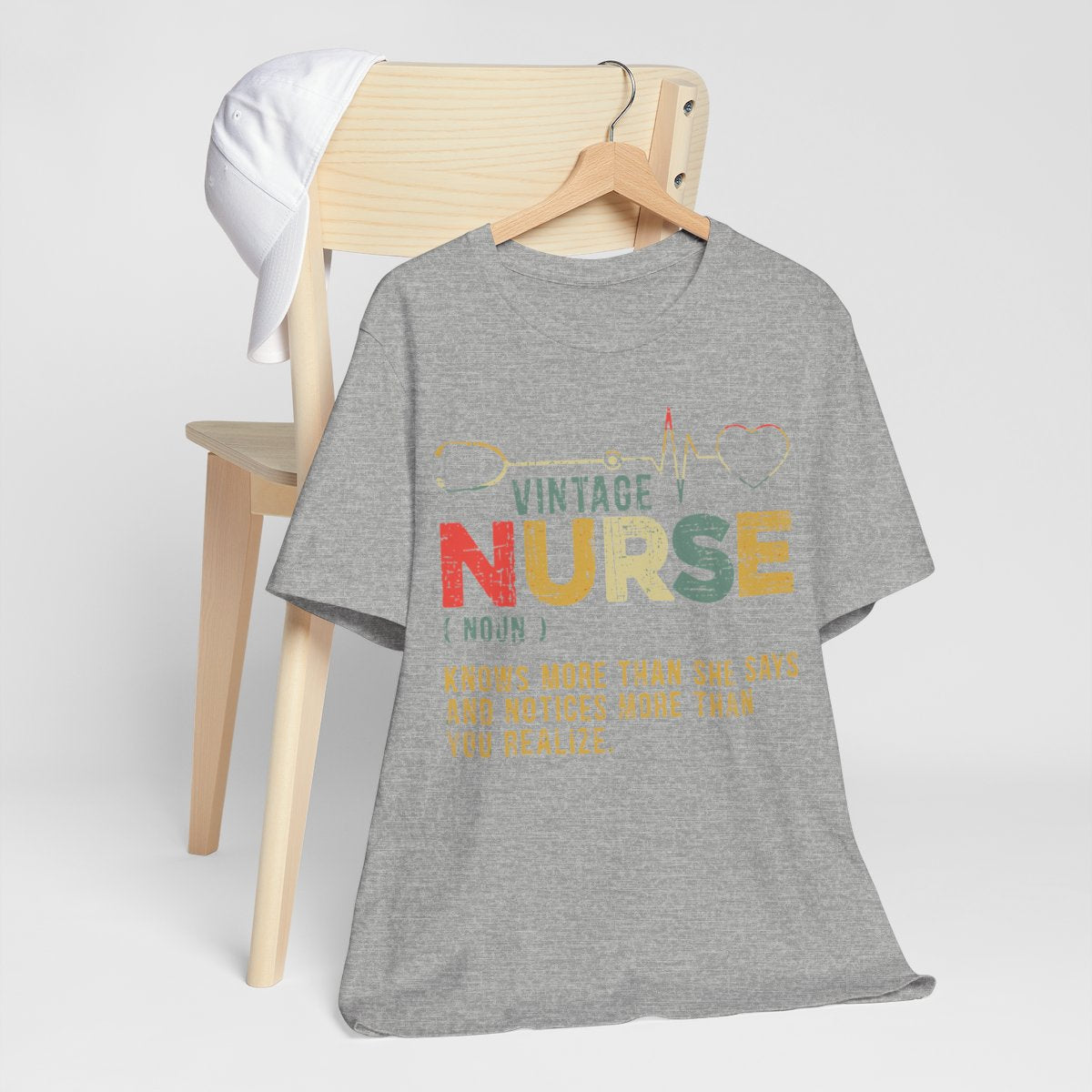 Vintage Nurse Funny Noun T-shirt