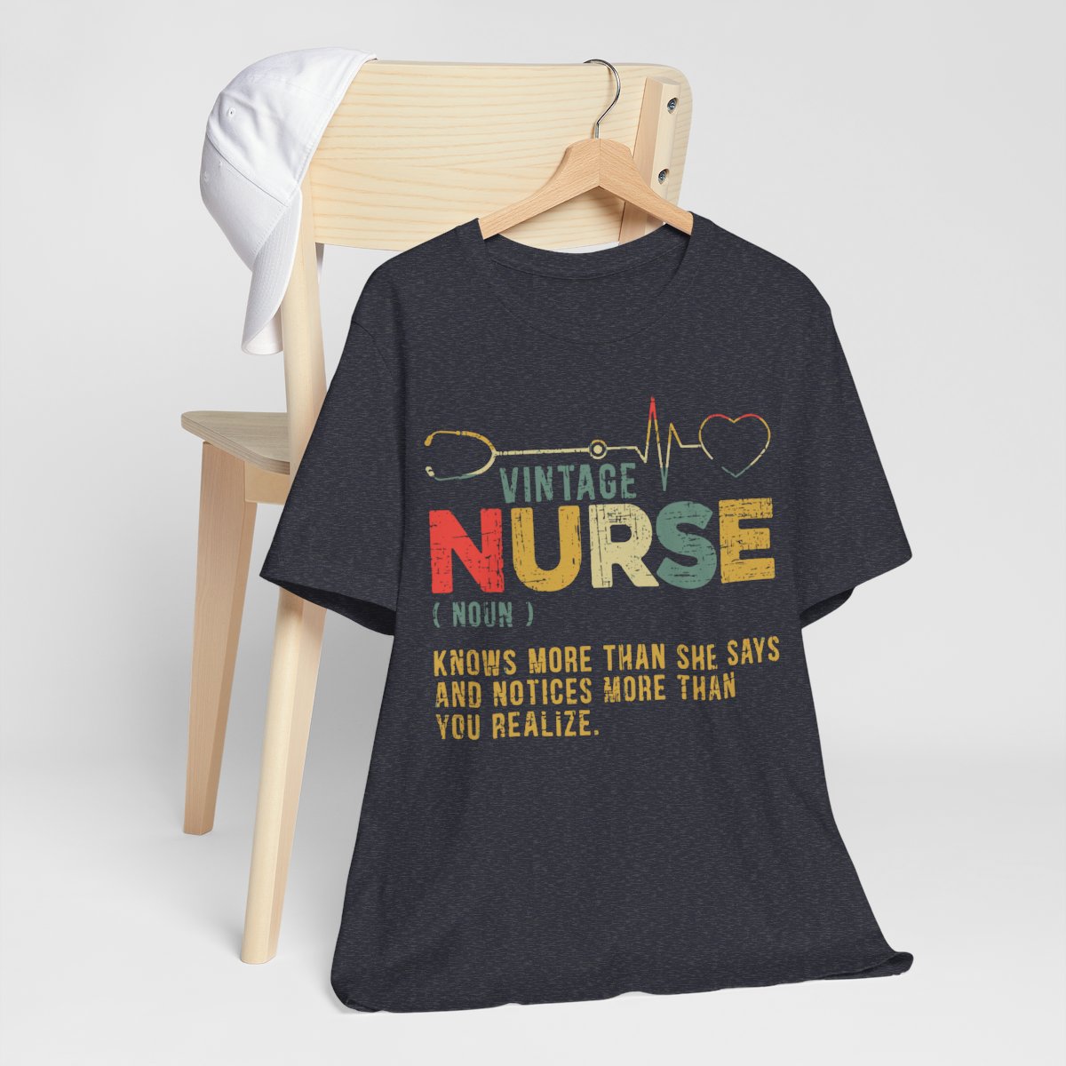 Vintage Nurse Funny Noun T-shirt