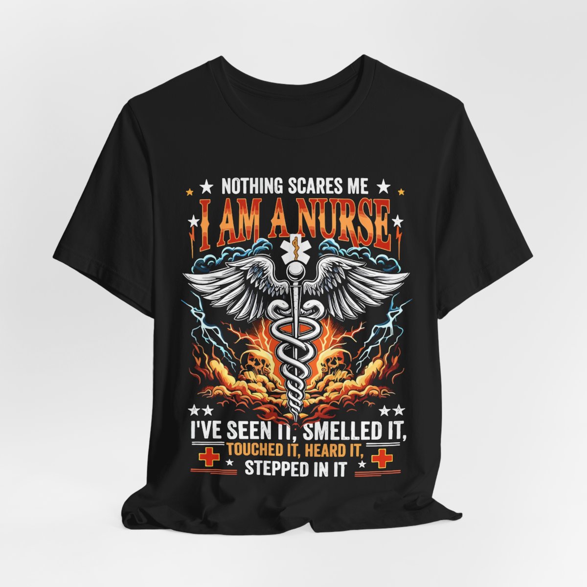 Nothing Scares me i'm a Nurse T-shirt