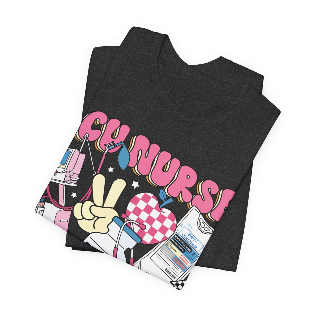 ICU Nurse Retro T-shirt - Intensive Care Unit Tee