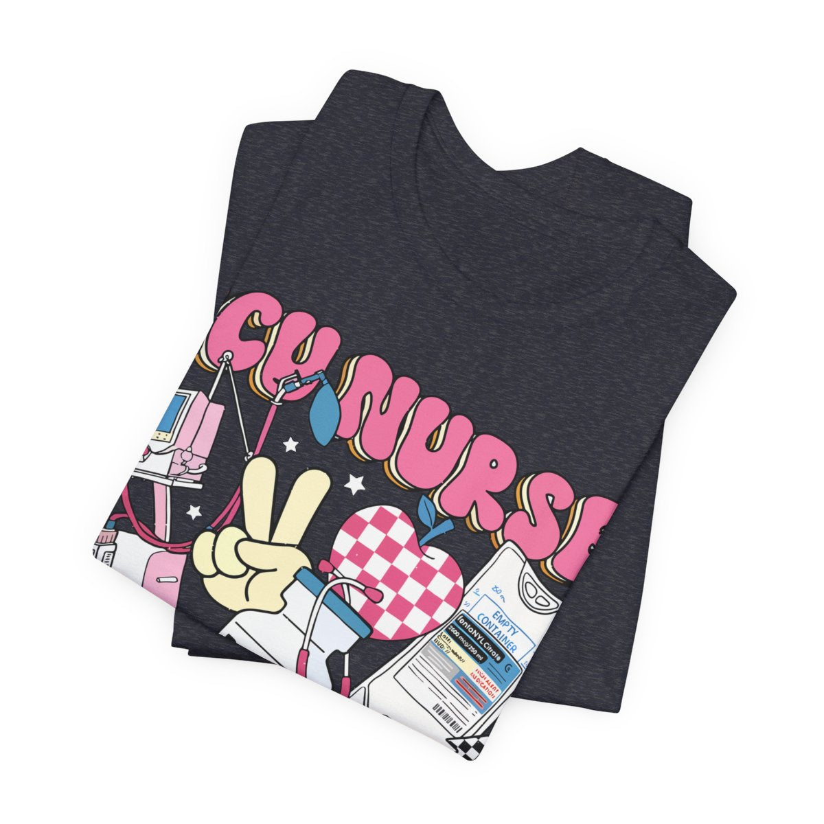 ICU Nurse Retro T-shirt - Intensive Care Unit Tee