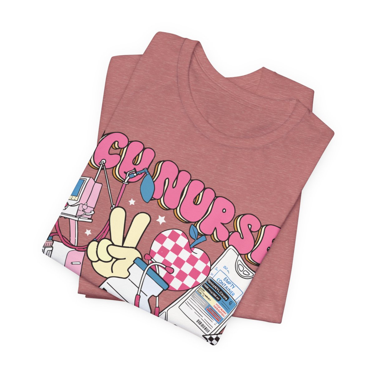 ICU Nurse Retro T-shirt - Intensive Care Unit Tee