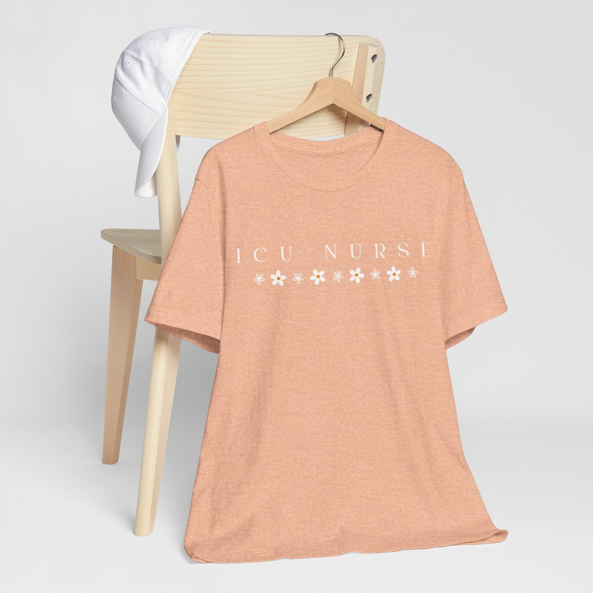 ICU Nurse Flowers Tee | Intensive Care Unit