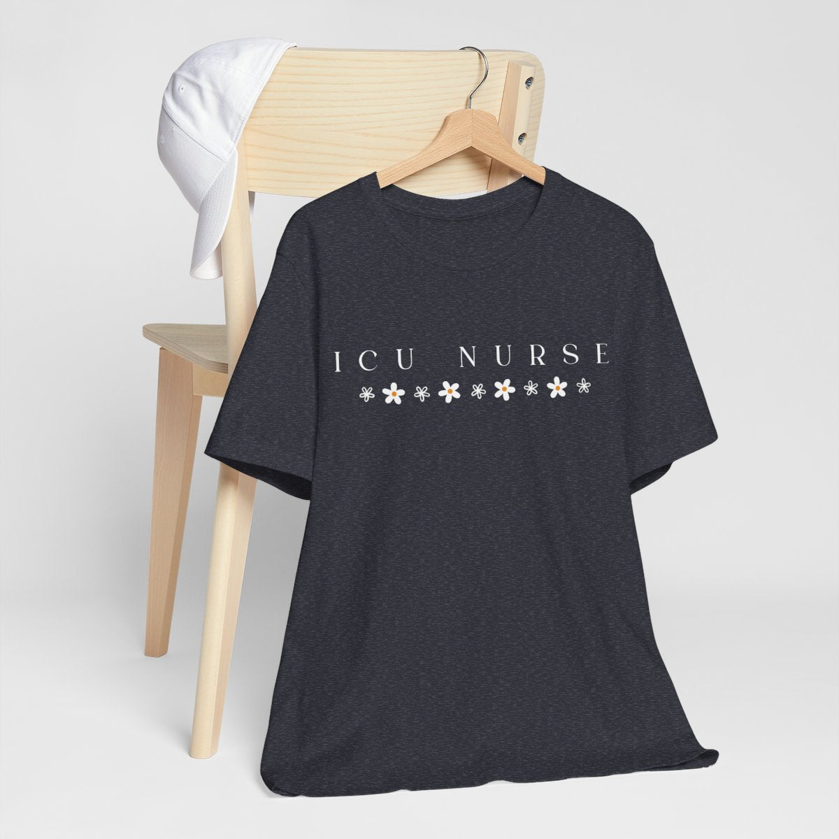 ICU Nurse Flowers Tee | Intensive Care Unit