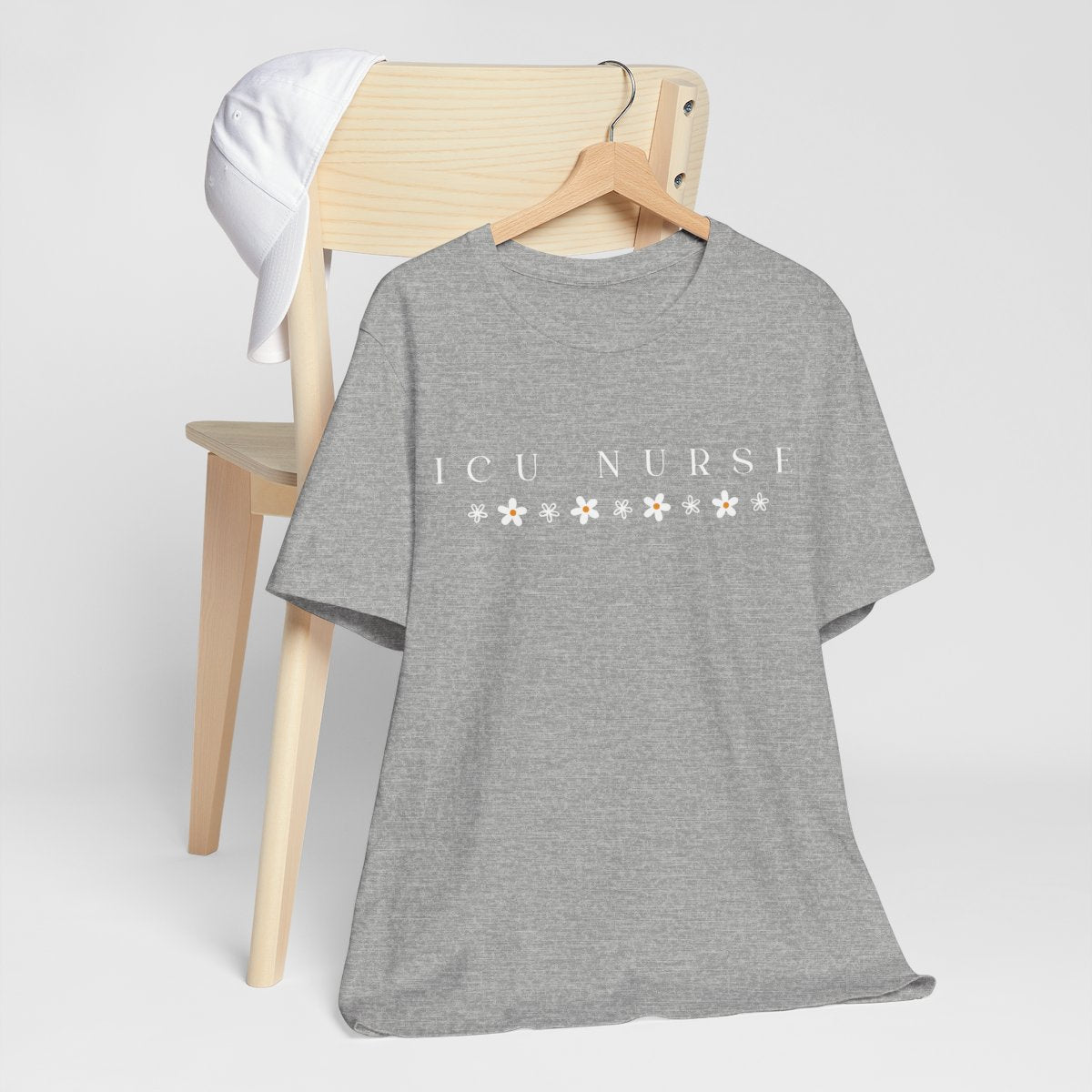 ICU Nurse Flowers Tee | Intensive Care Unit