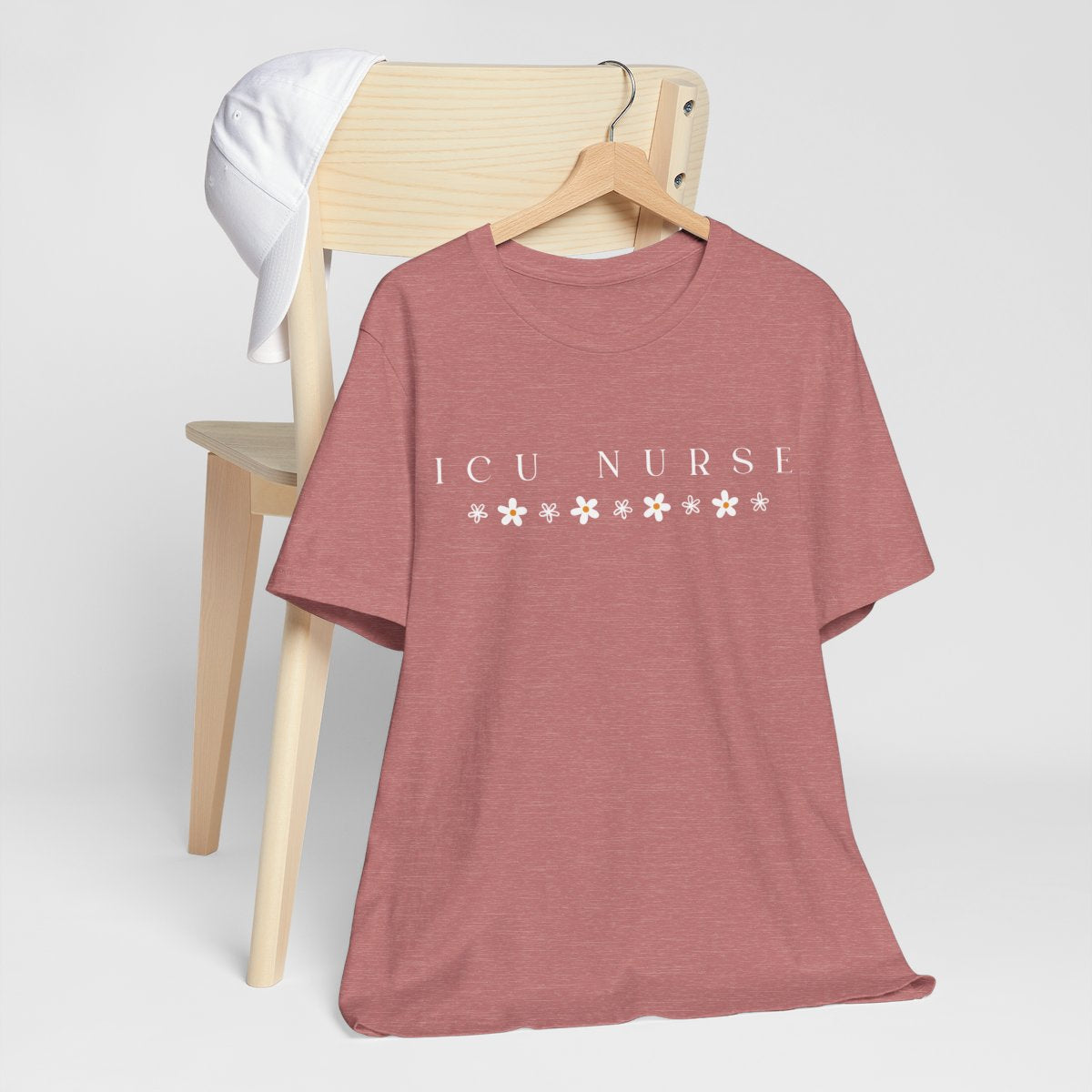 ICU Nurse Flowers Tee | Intensive Care Unit