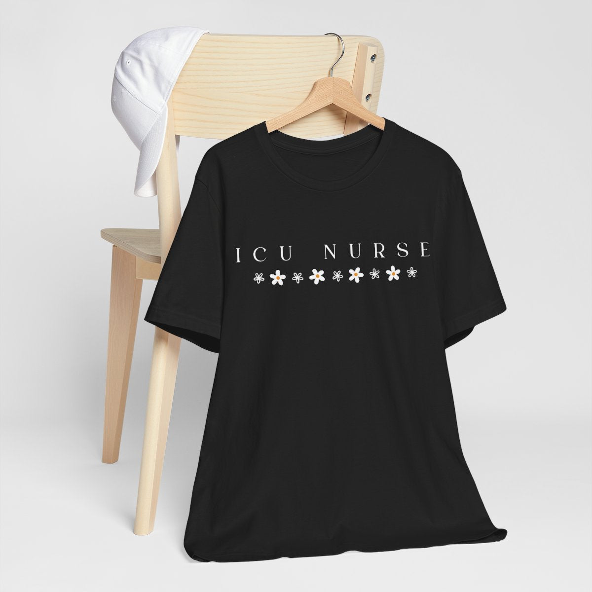 ICU Nurse Flowers Tee | Intensive Care Unit