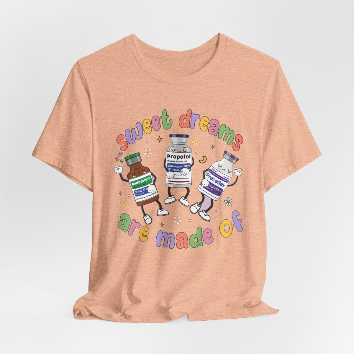 Sweet Dreams are Made of ICU Nurse Funny T-shirt