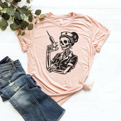 Nurse Skull T-shirt