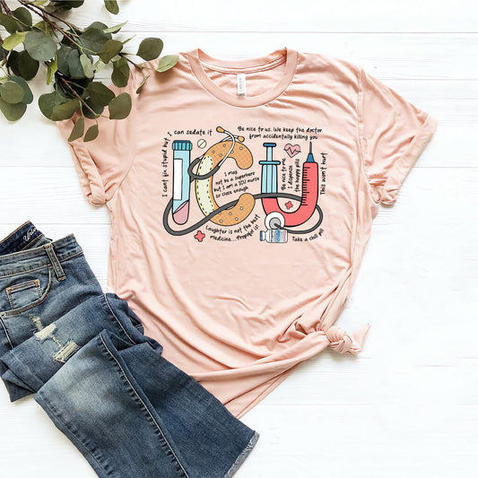 Funny ICU Nurse Tee - Intensive Care Unit Shirt