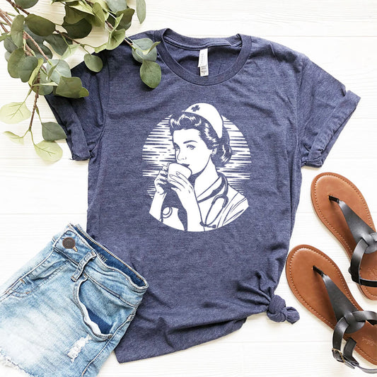 Nurse Loves Coffee T-Shirt