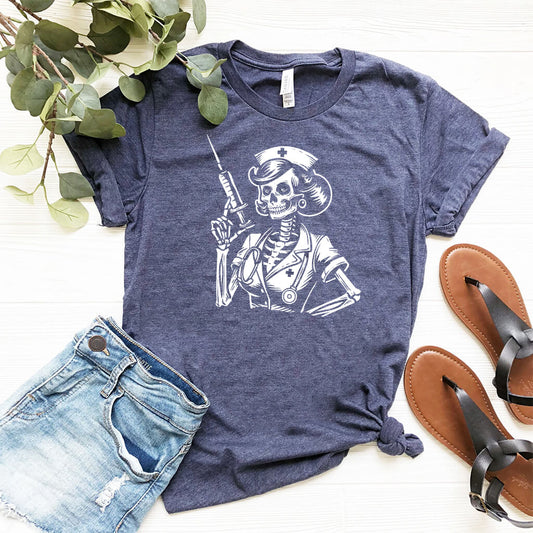 Nurse Skull Tee