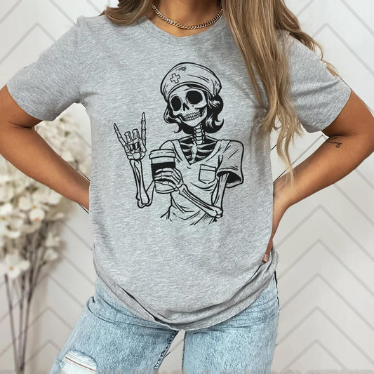 Nurse Coffee Lover Graphic Shirt