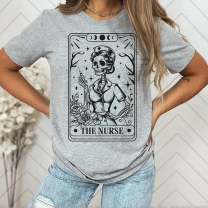 The Nurse Skeleton Tarot Shirt