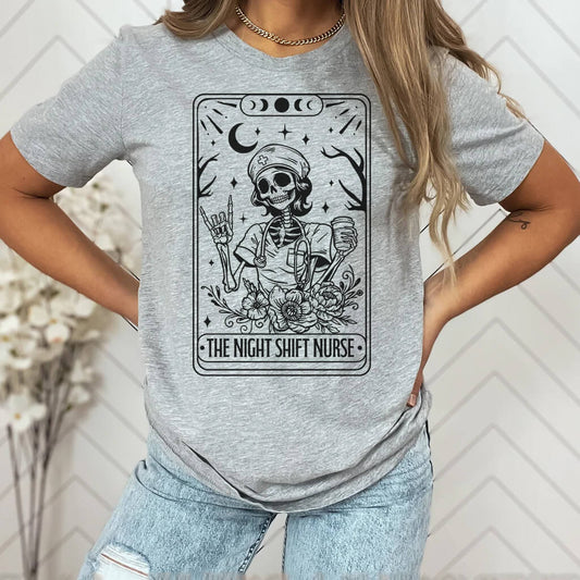 The Night Shift Nurse Tarot Tee