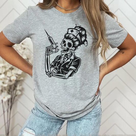 Nurse Skeleton Shirt