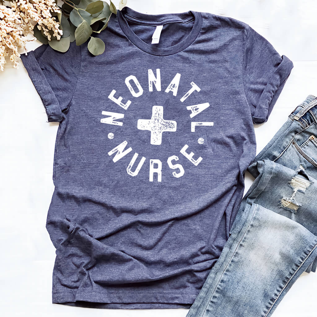 Neonatal Nurse Retro T-shirt