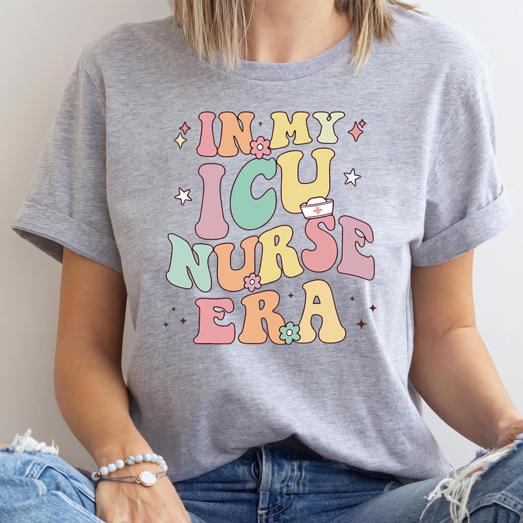 In my ICU Nurse Era T-shirt - Intensive Care Unit Tee
