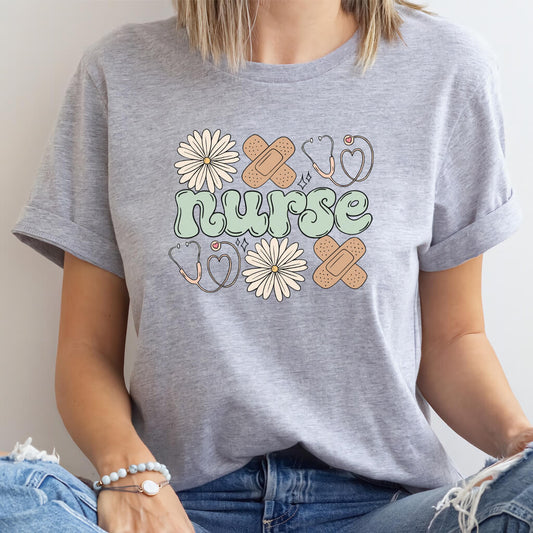 Cute Nurse Tee - Short Sleeve Shirt