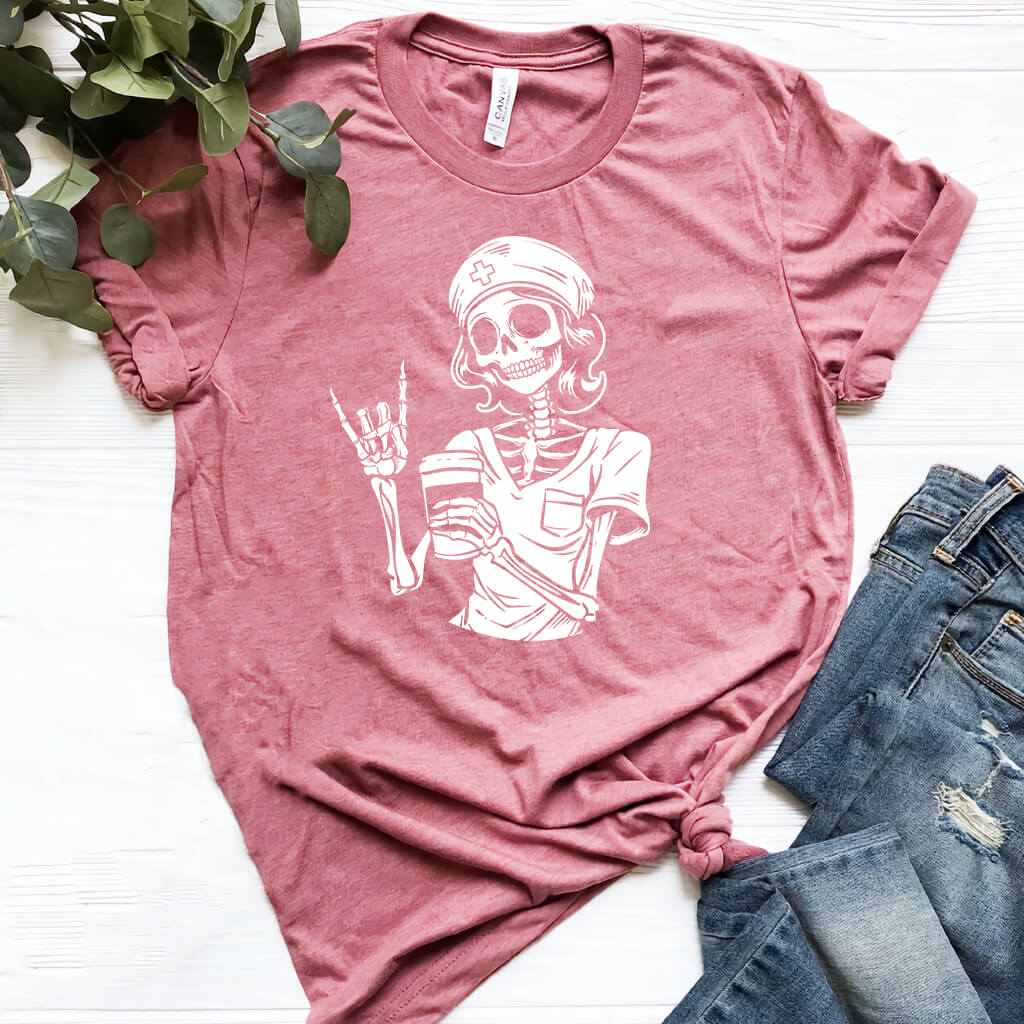 Nurse Coffee Lover Graphic Shirt