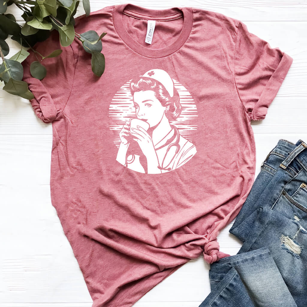 Nurse Loves Coffee T-Shirt