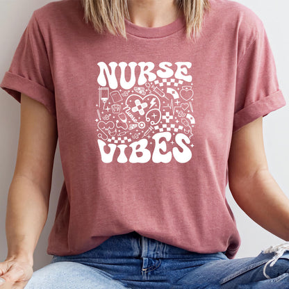 Nurse Vibes T-shirt - Retro 80's Tee