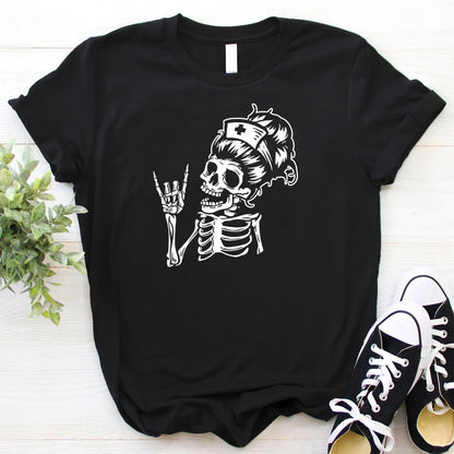 Nurse Skull Shirt