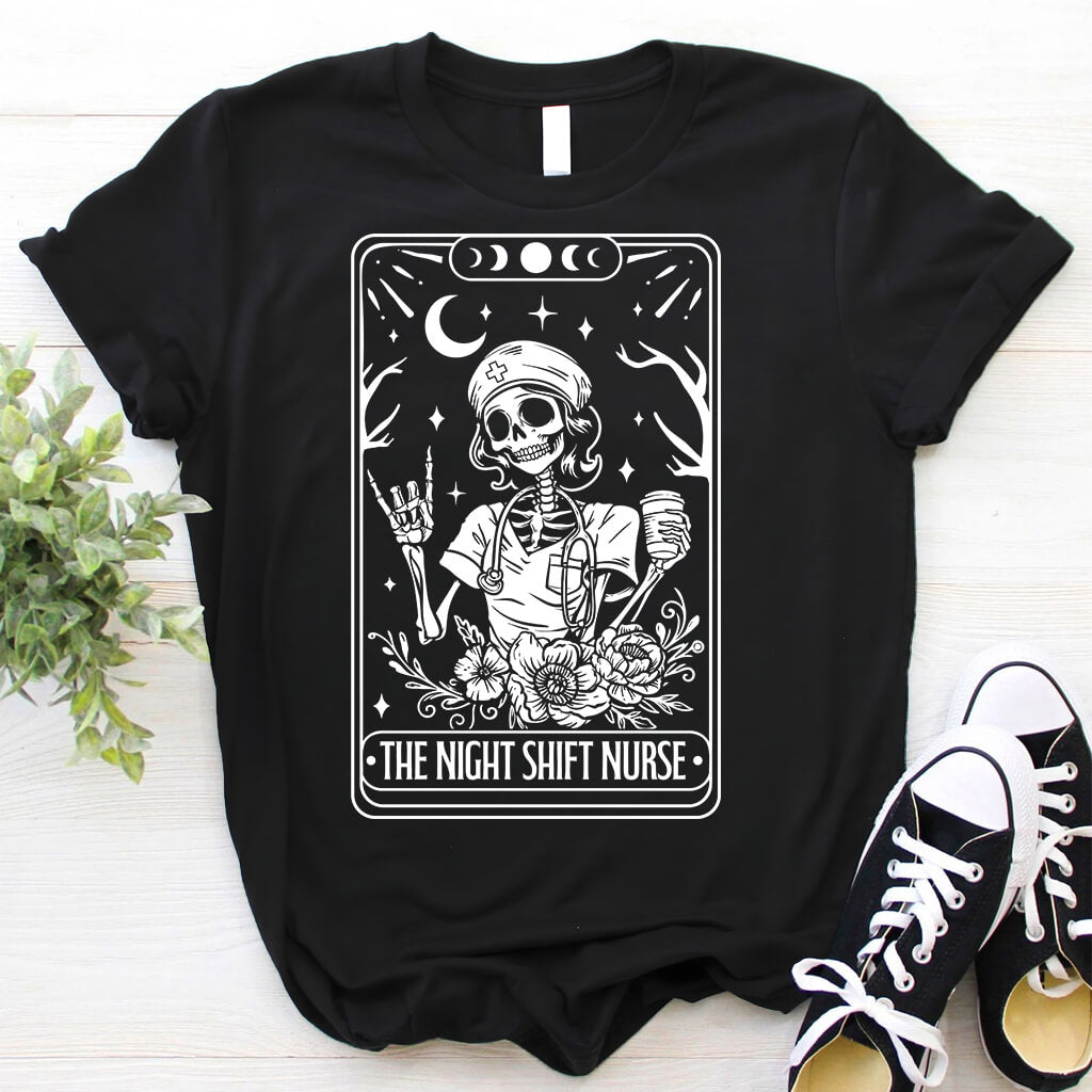 The Night Shift Nurse Tarot Tee