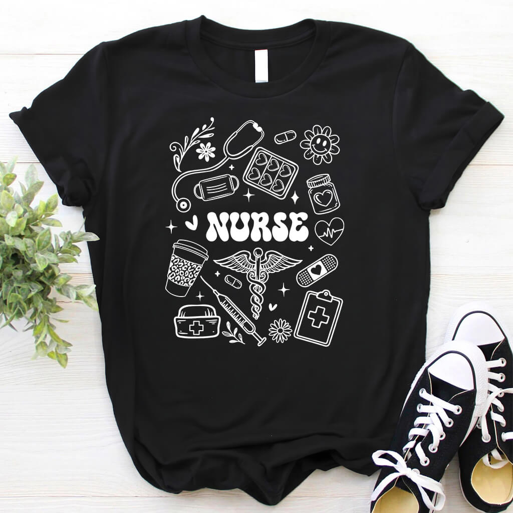 Nurse Stuff Graphic Tee