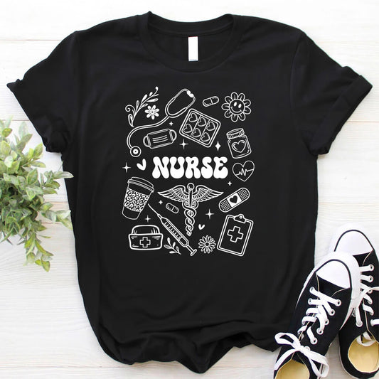 Nurse Stuff Graphic Tee