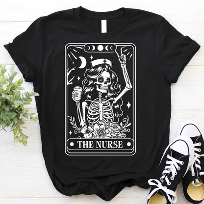 The Nurse Tarot Skeleton Tee