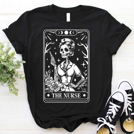 The Nurse Skeleton Tarot Shirt